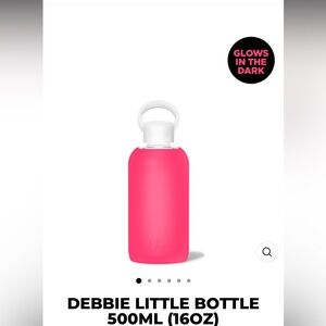 BKR Debbie BUNDLE  little bottle & 3 straw set GLOWS IN DARK